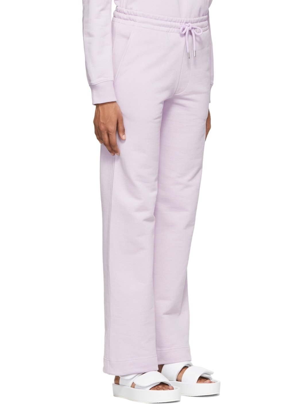 Purple Terry Lounge Pants - 2