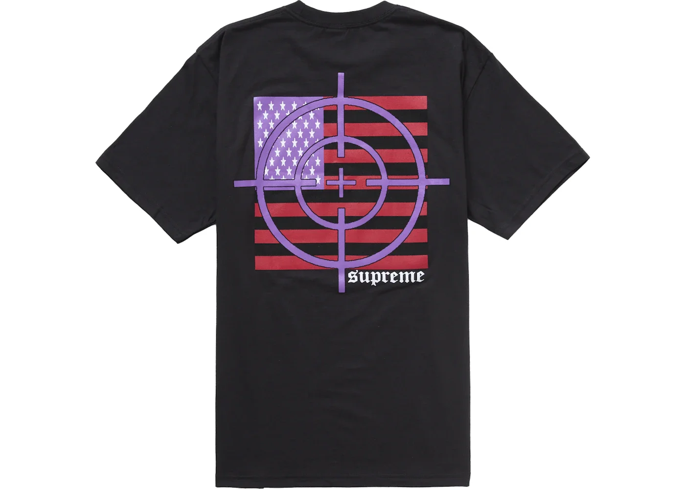 Supreme Target Tee Black - 1