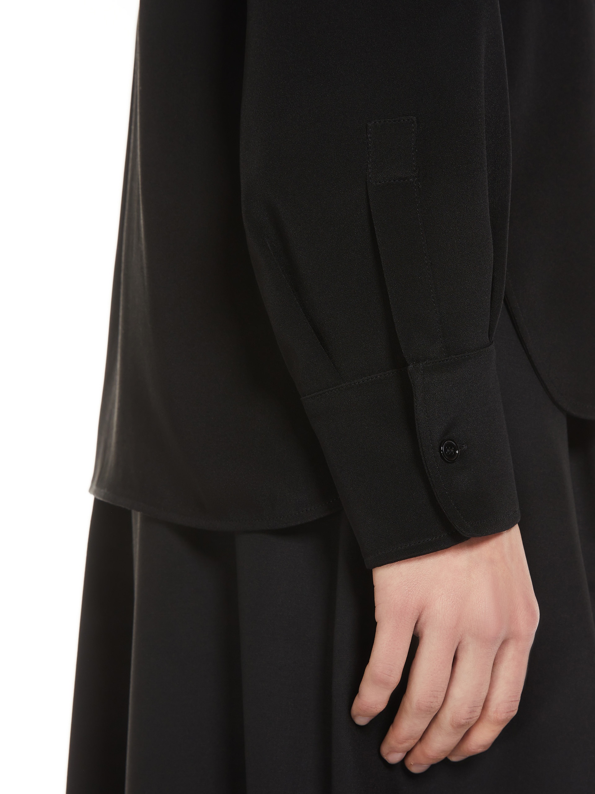 ZANZERO Silk crêpe de Chine shirt - 6