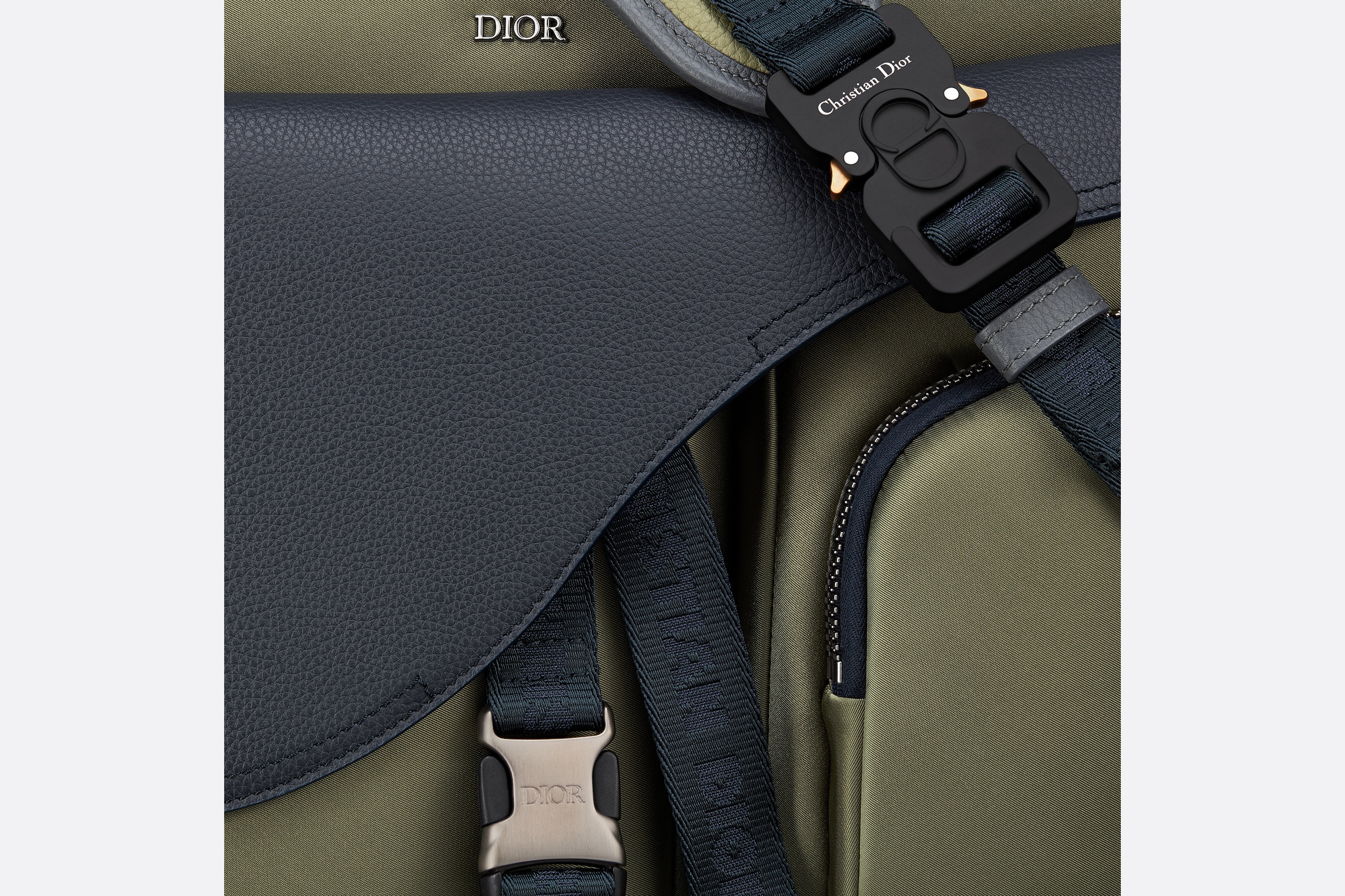 DIOR AND SACAI Saddle Soft Bag - 5