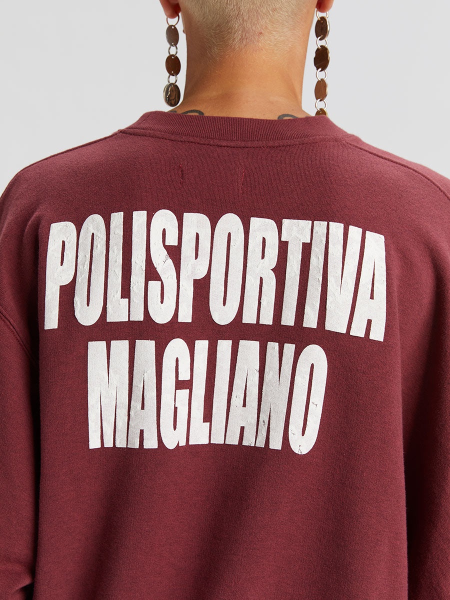 Polisportiva Twisted Sweatshirt Red - 3