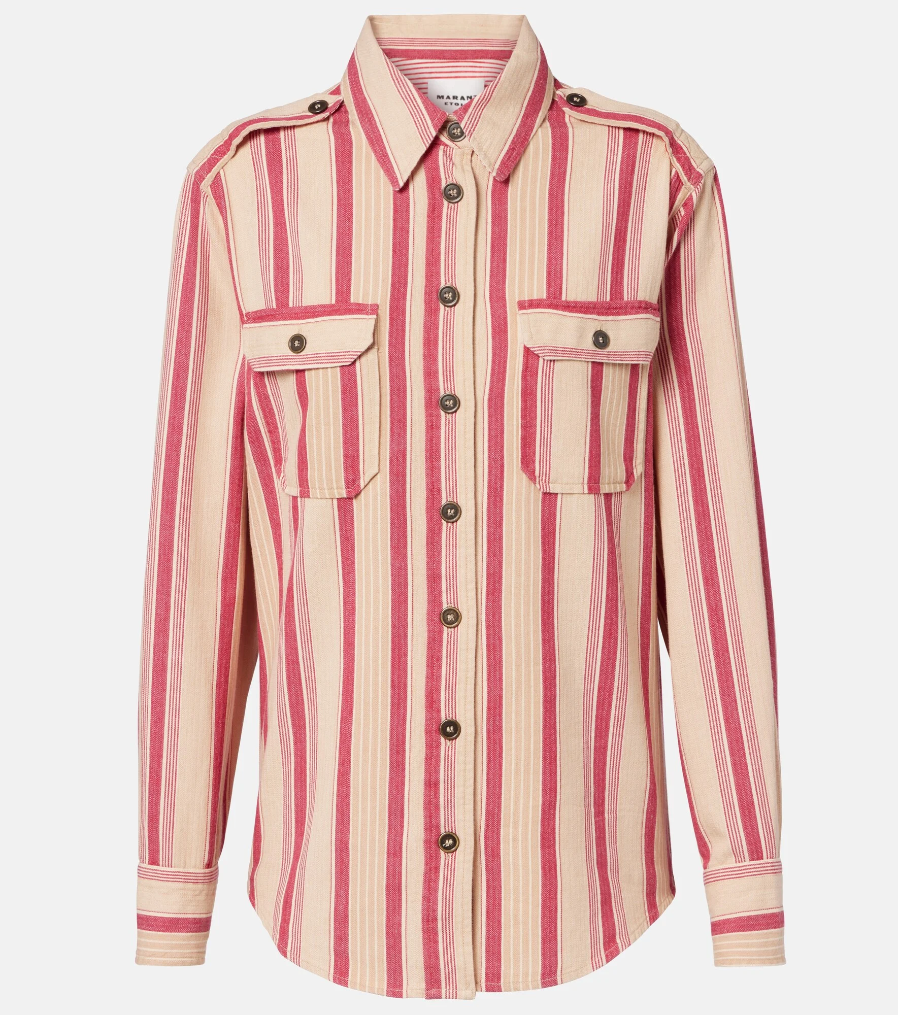 Gelva striped cotton shirt - 1