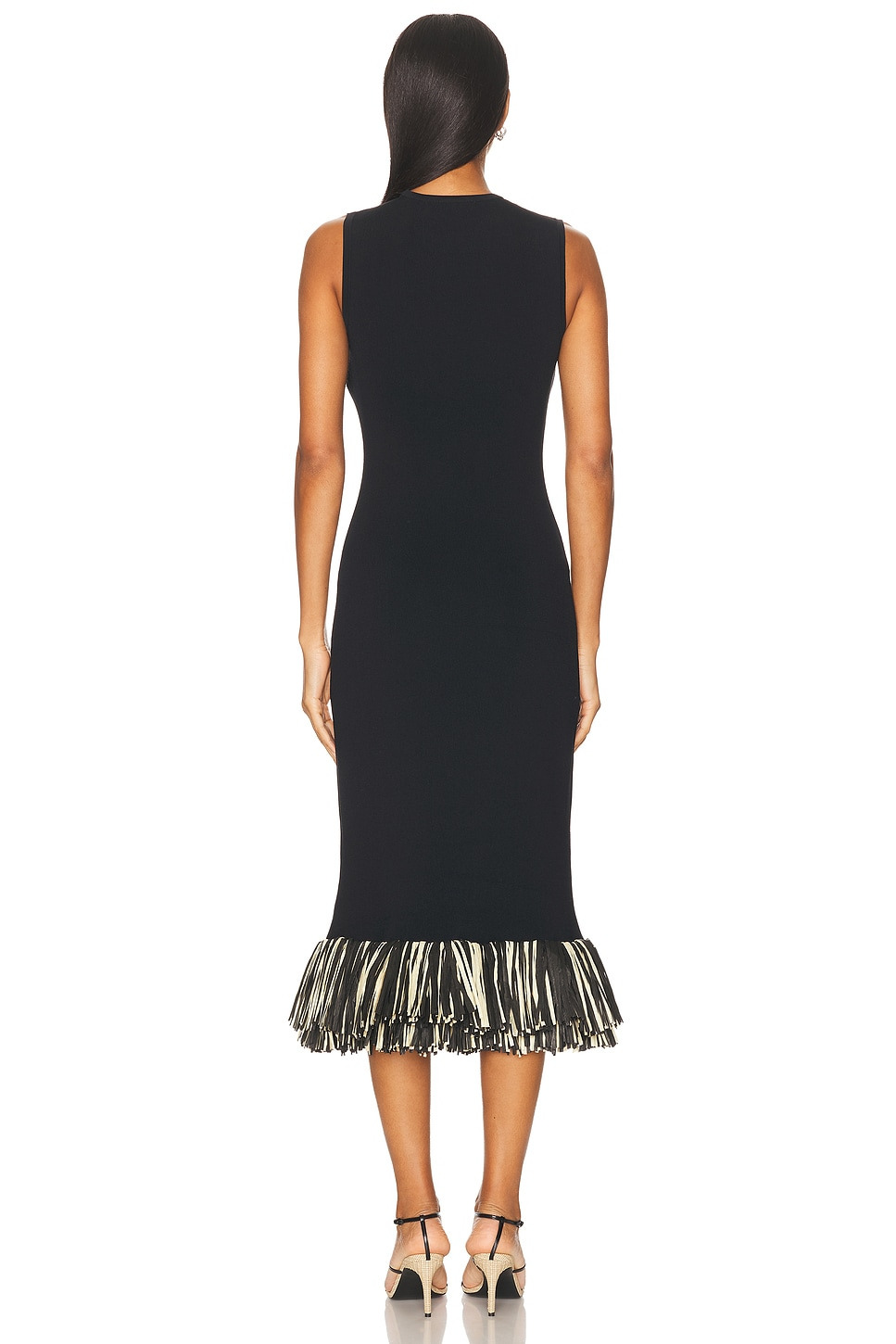 Boa Knit Raffia Dress - 3