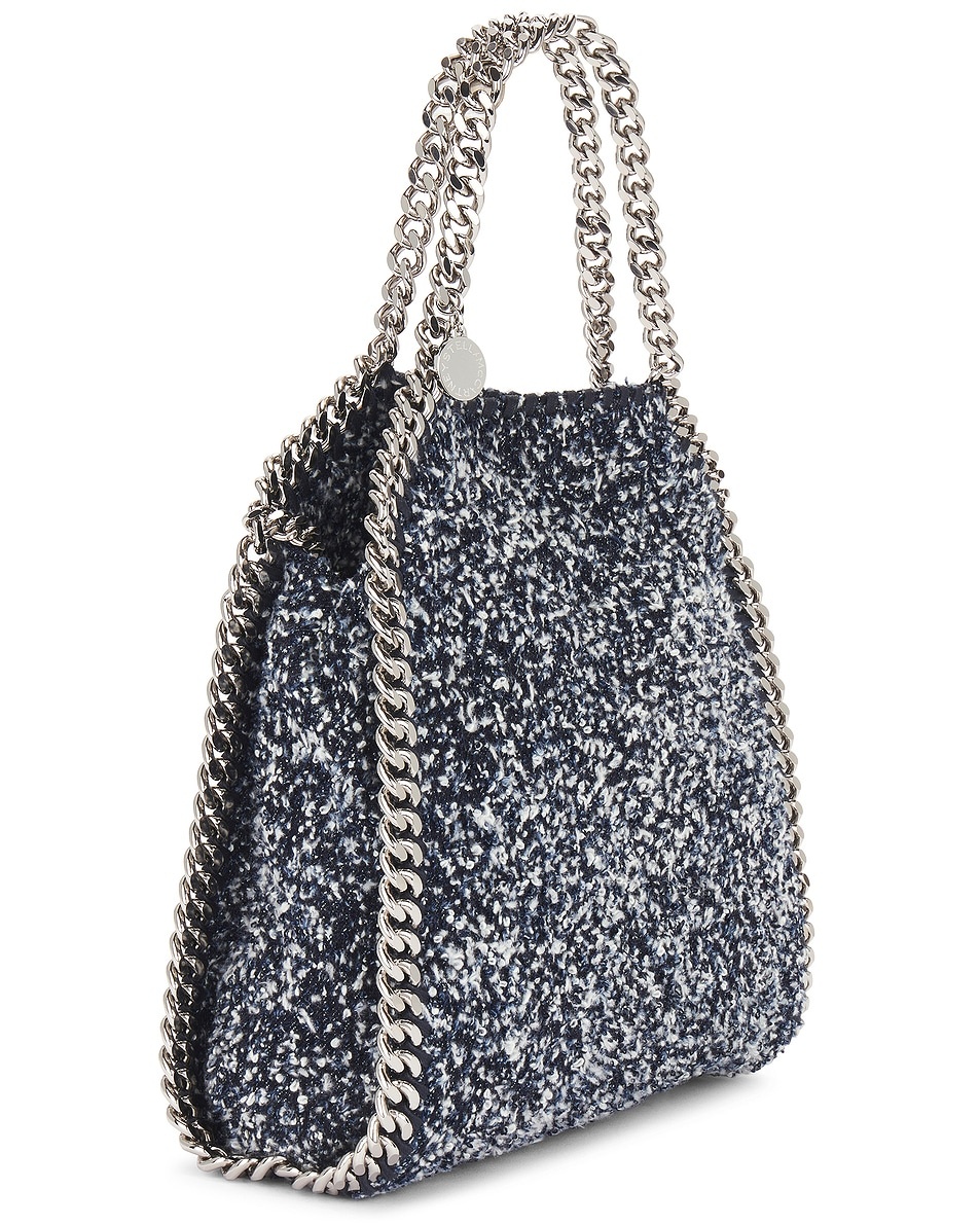 Stella McCartney Mini Denim Tweed Falabella Tote Bag