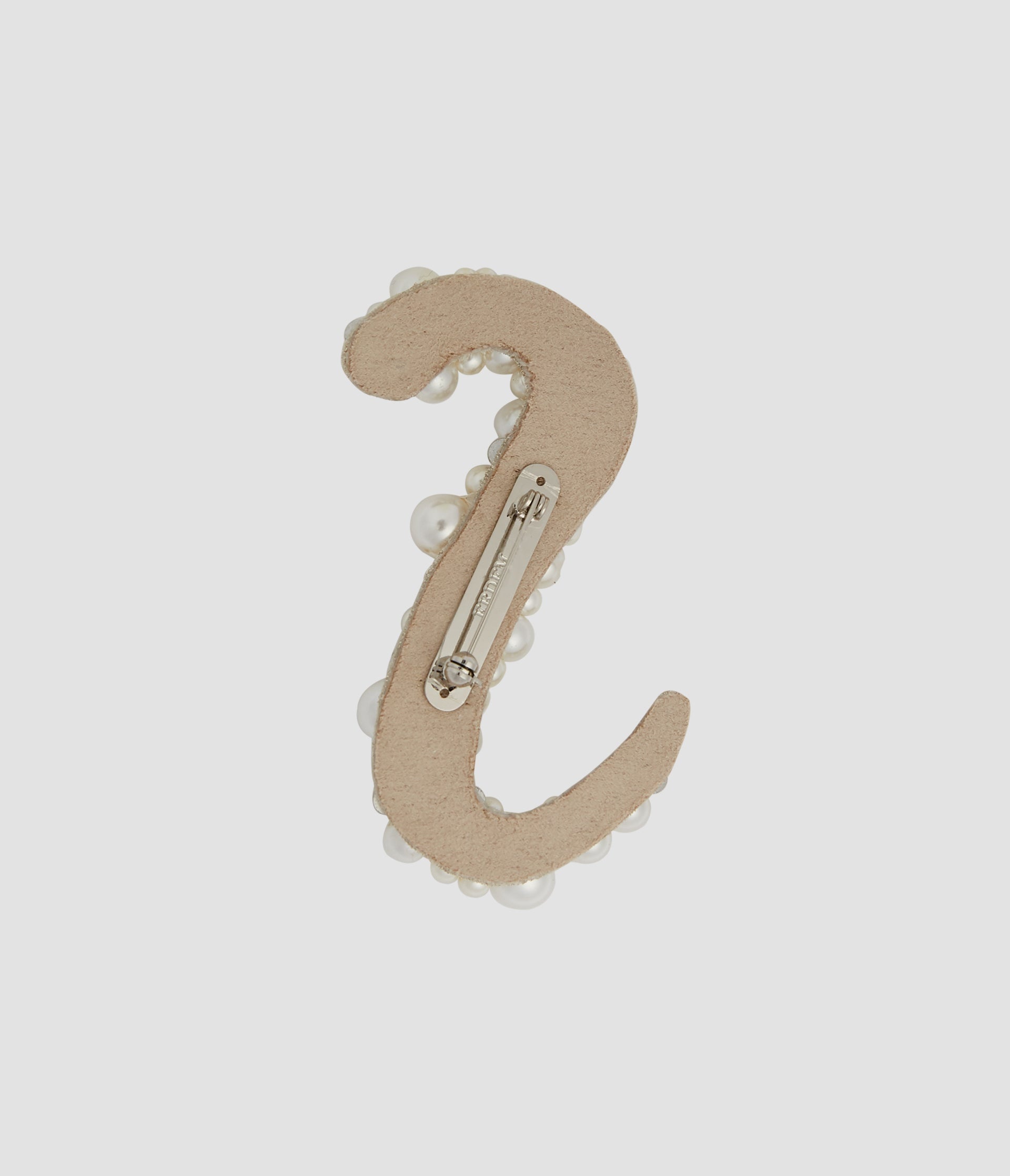 PEARL ALPHABET BROOCH S - 3