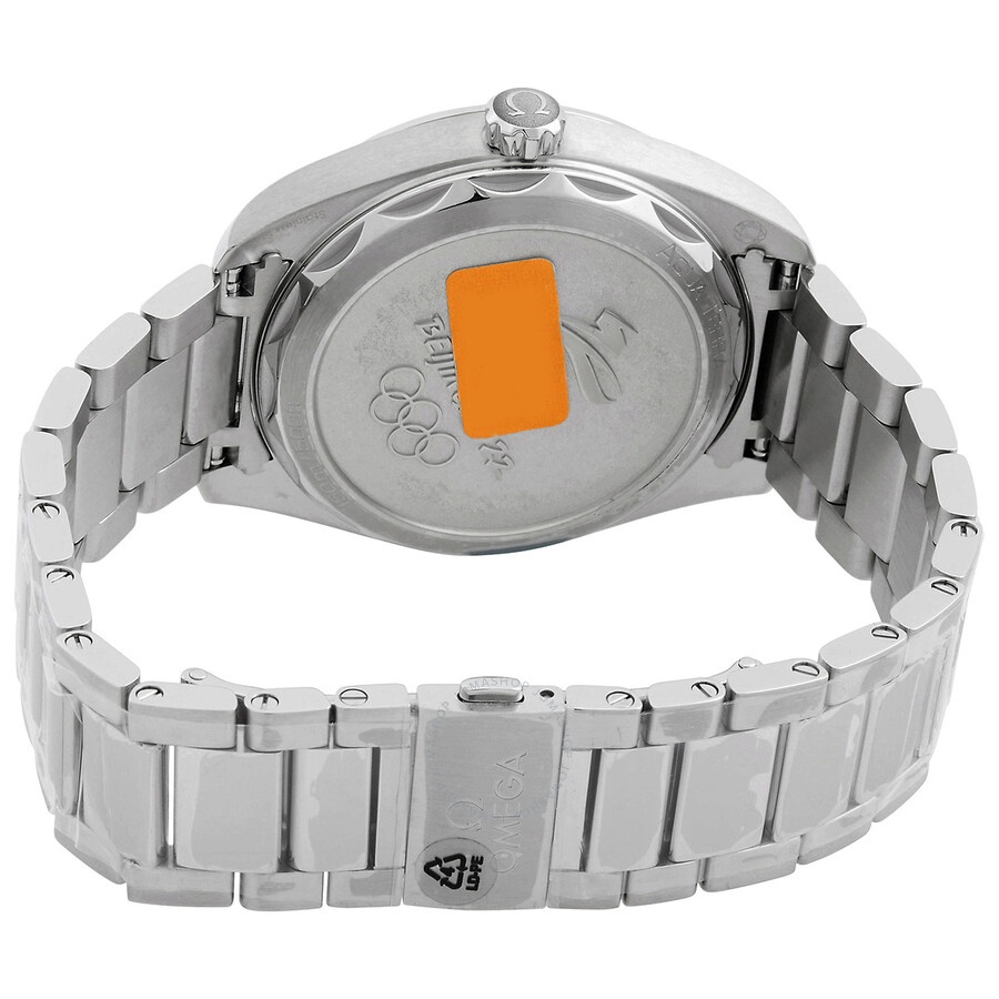 Omega Seamaster Automatic Chronometer White Dial Men's Watch 522.10.41.21.04.001 - 3