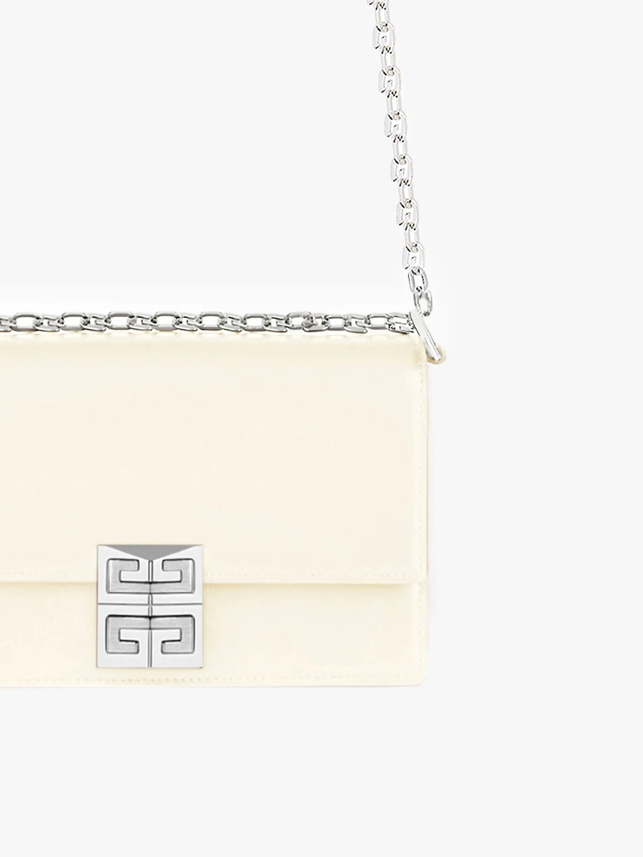 SMALL 4G BAG IN BOX LEATHER WITH CHAIN - 5