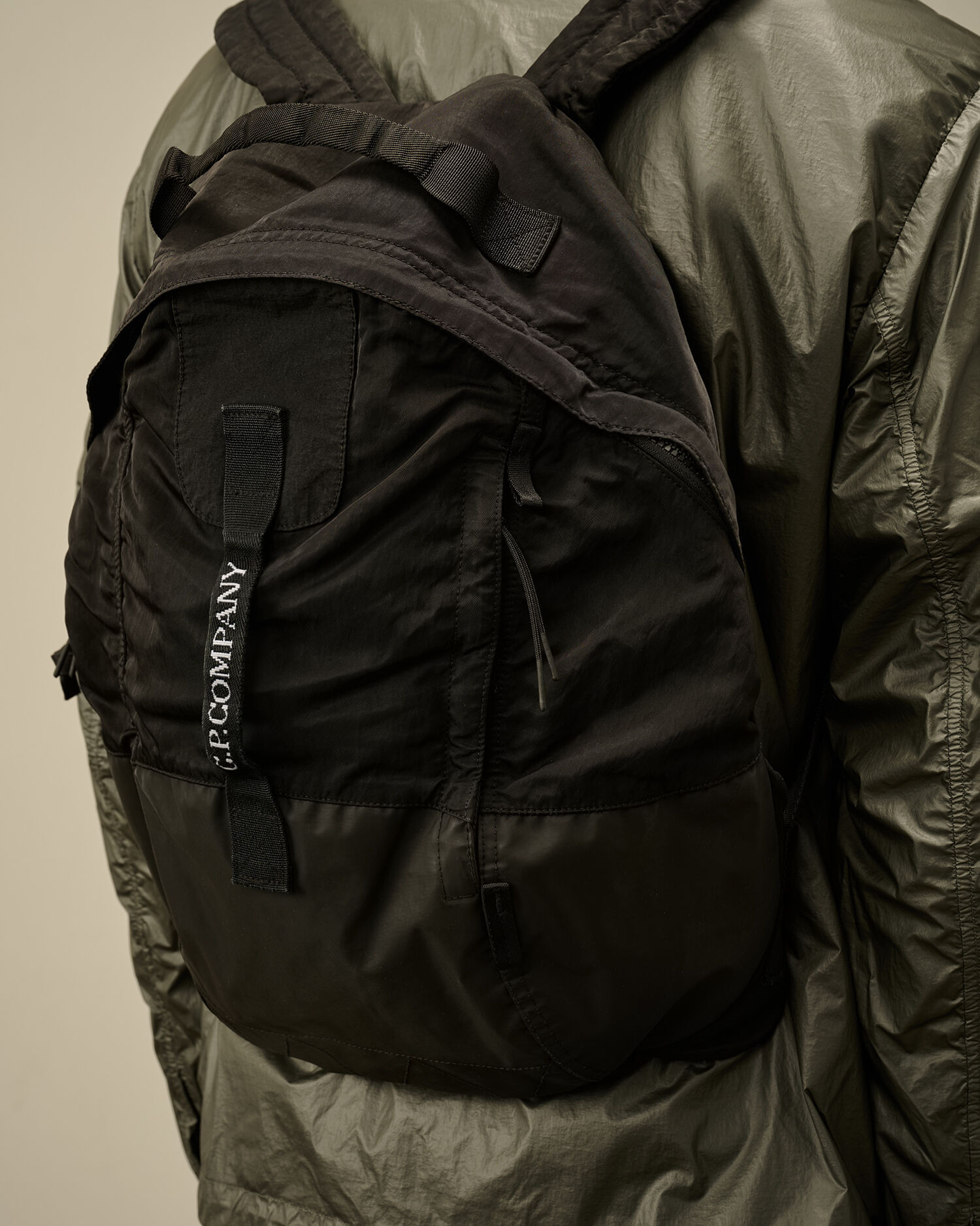 Nylon B Rounded Backpack - 3