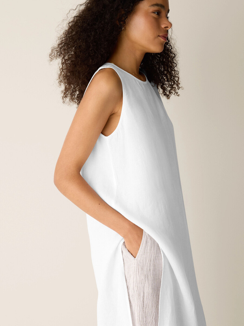 Organic Handkerchief Linen Long Shell 5