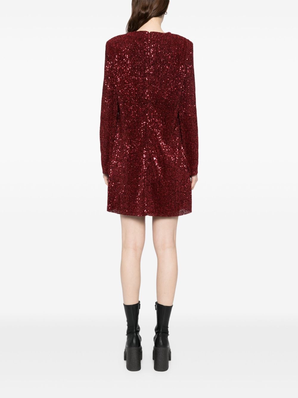 fluid mini dress - 4