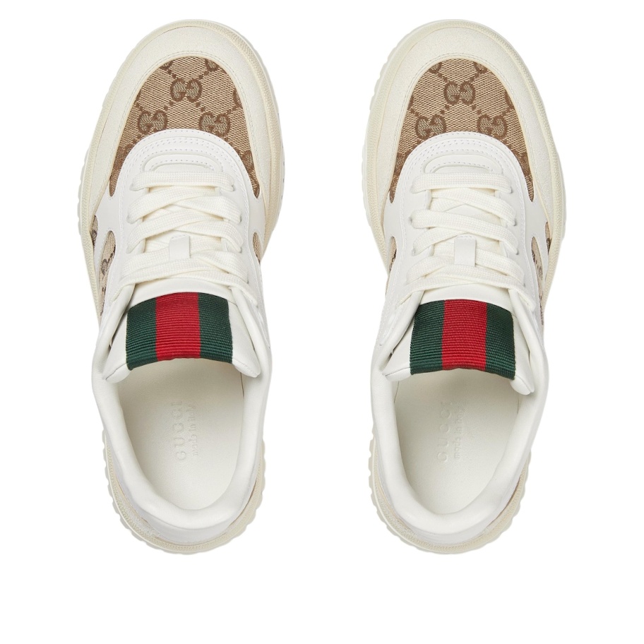 (WMNS) Gucci Re-Web 'GG Canvas White Beige' 785452-AADHW-9573 - 3