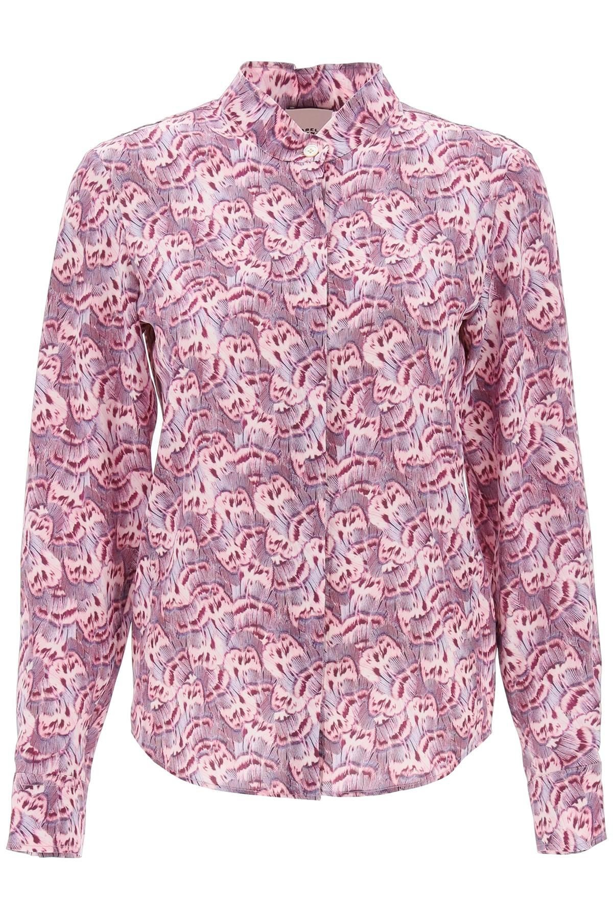 ISABEL MARANT - Ilda floral georgette shirt - 1