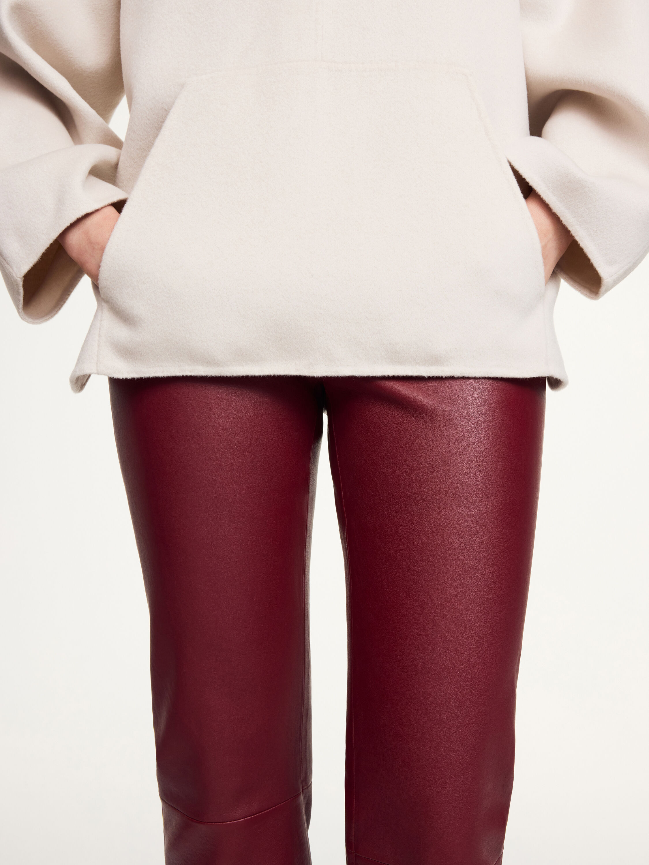 Florentina Long leather trousers - 4