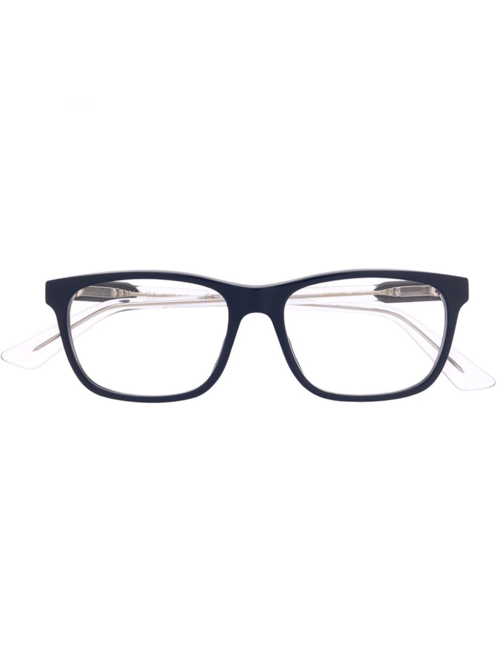 rectangular frame glasses - 1