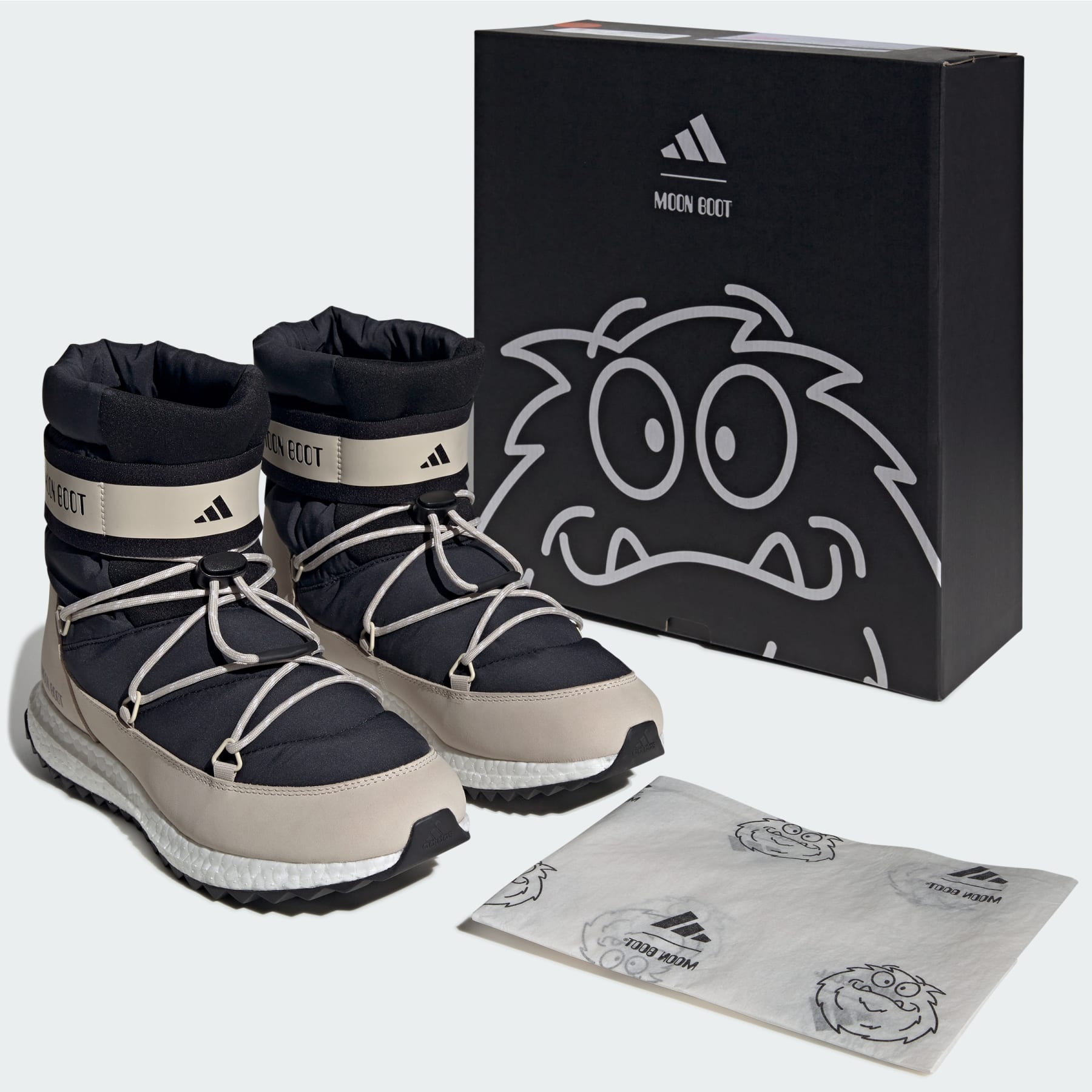 adidas x MOON BOOT Moonboost High Shoes - 8