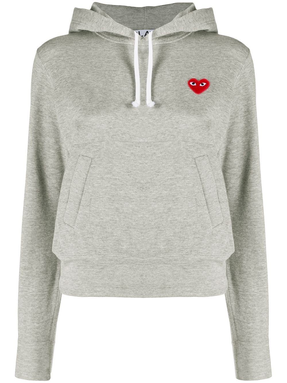 logo heart hoodie - 1