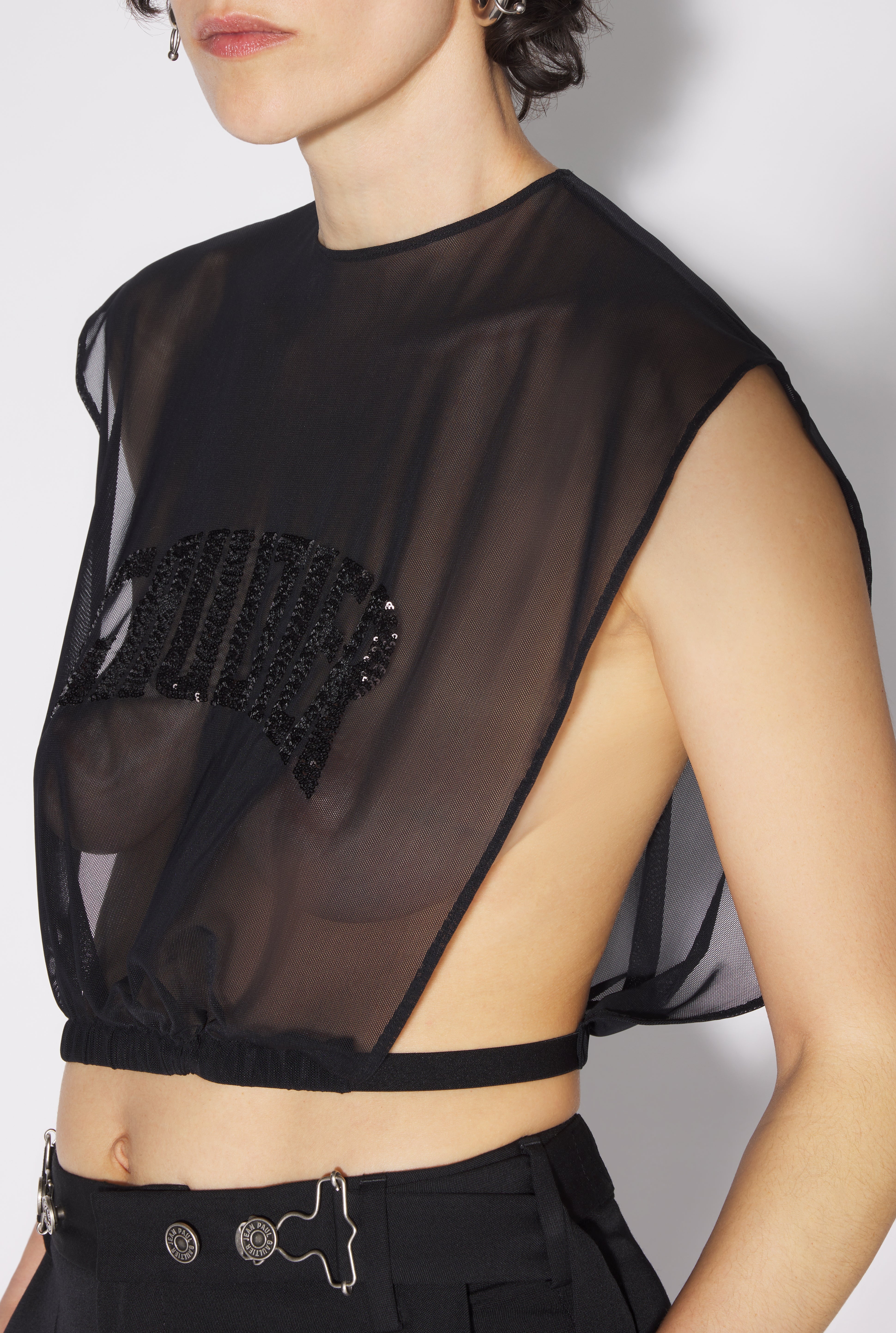 THE GAULTIER TULLE TOP - 4