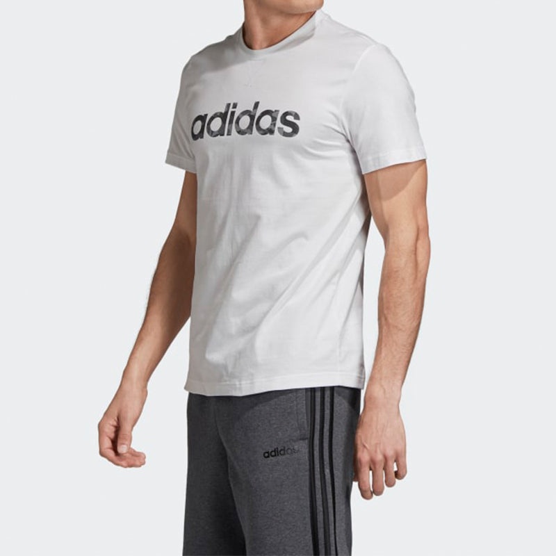 adidas Lin Tee Sports Stylish White FH6625 - 2