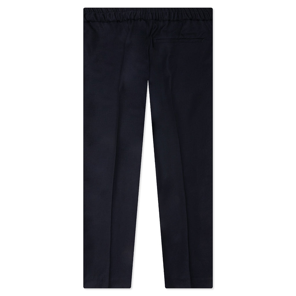 PARKINO 9146 WOOL PANTS - NAVY - 2