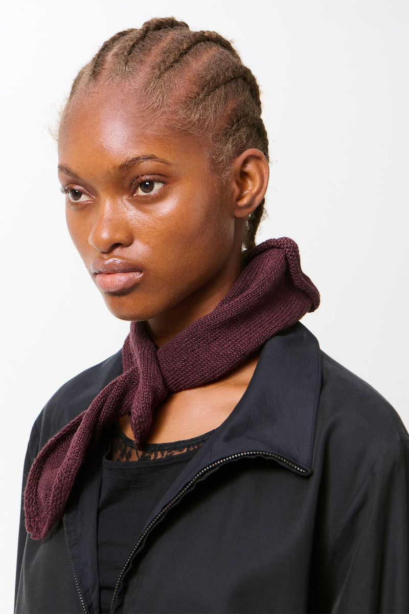 Miniature Scarf Cabernet Cyclone Linen 3