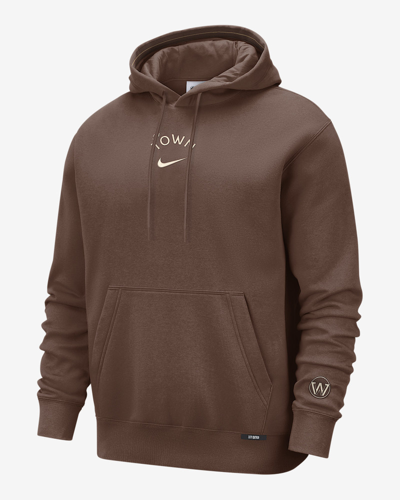 Golden State Warriors City Edition Men's Nike NBA Premium Club Fleece Hoodie 1