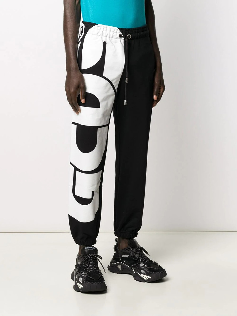 large logo print joggers 3