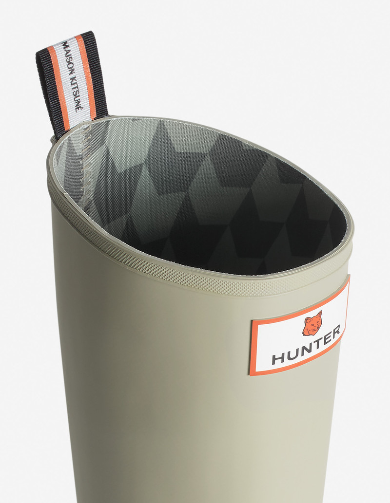 MAISON KITSUNE x HUNTER UNISEX DOWNPOUR TALL BOOTS 6