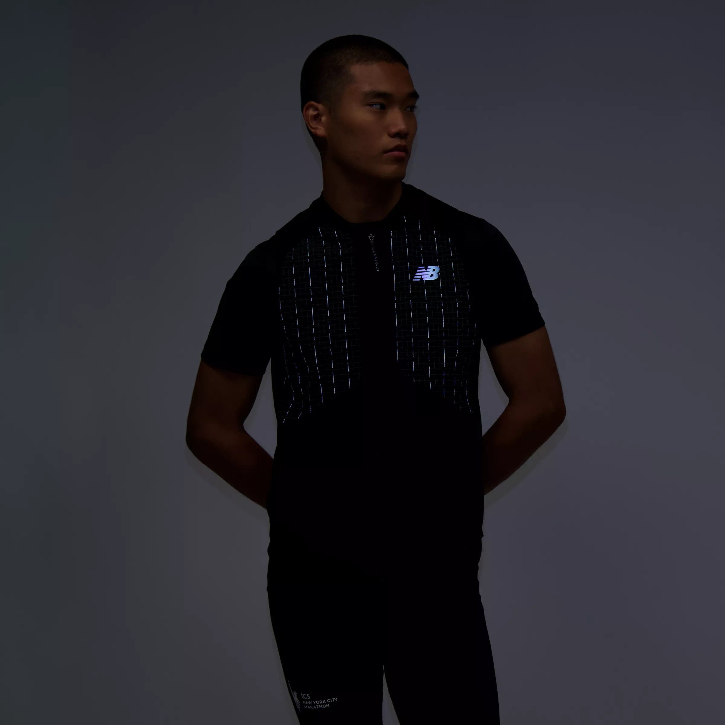 NYC Marathon Impact Run Luminous Packable Vest - 5