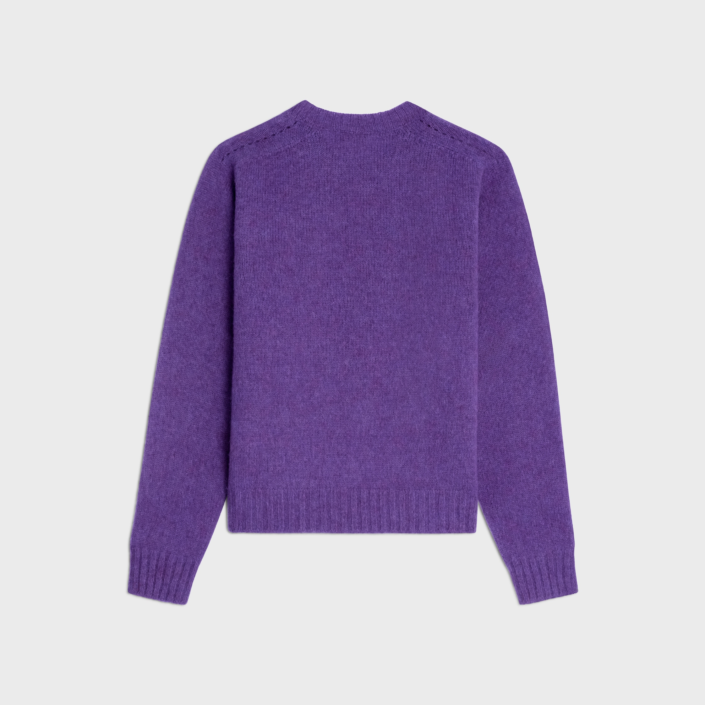crewneck sweater IN SHETLAND WOOL - 2