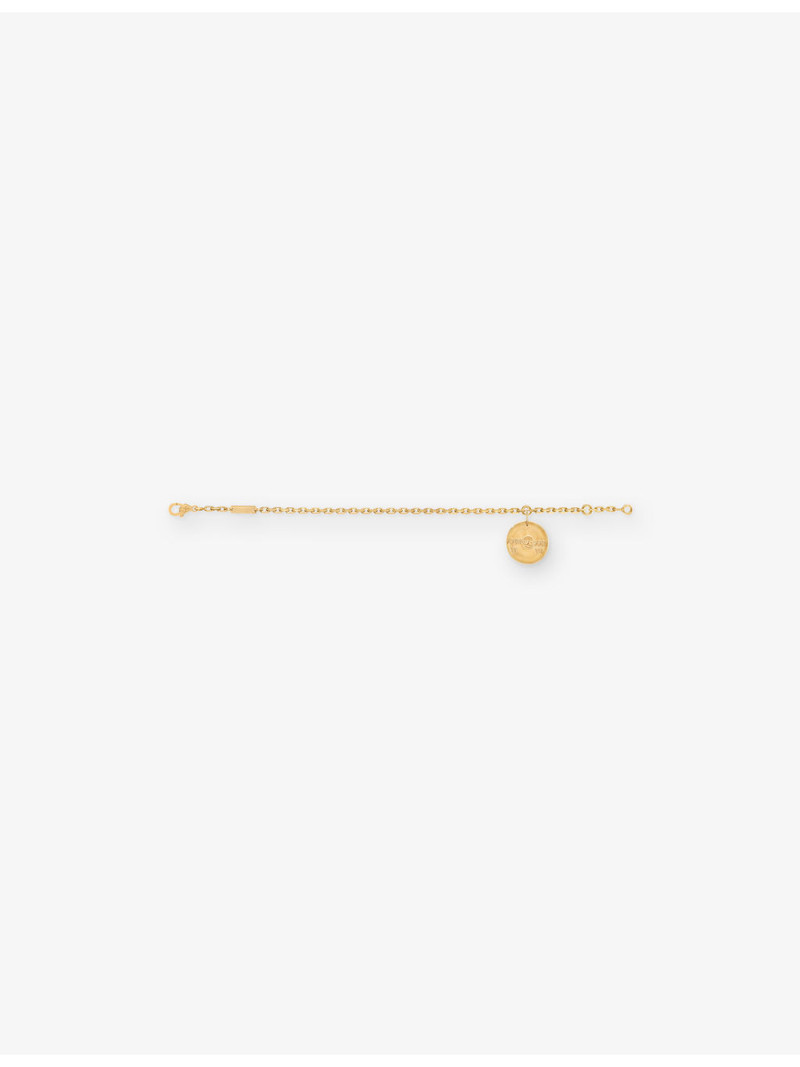 Zodiaque Medal Cancer 18ct Yellow-Gold Bracelet 4