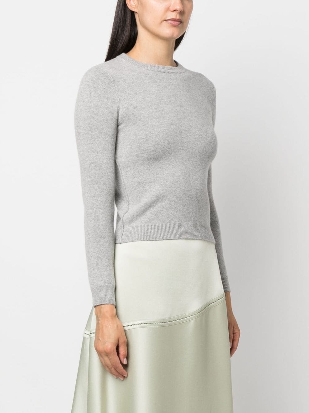 crew-neck ribbed-knit jumper - 3