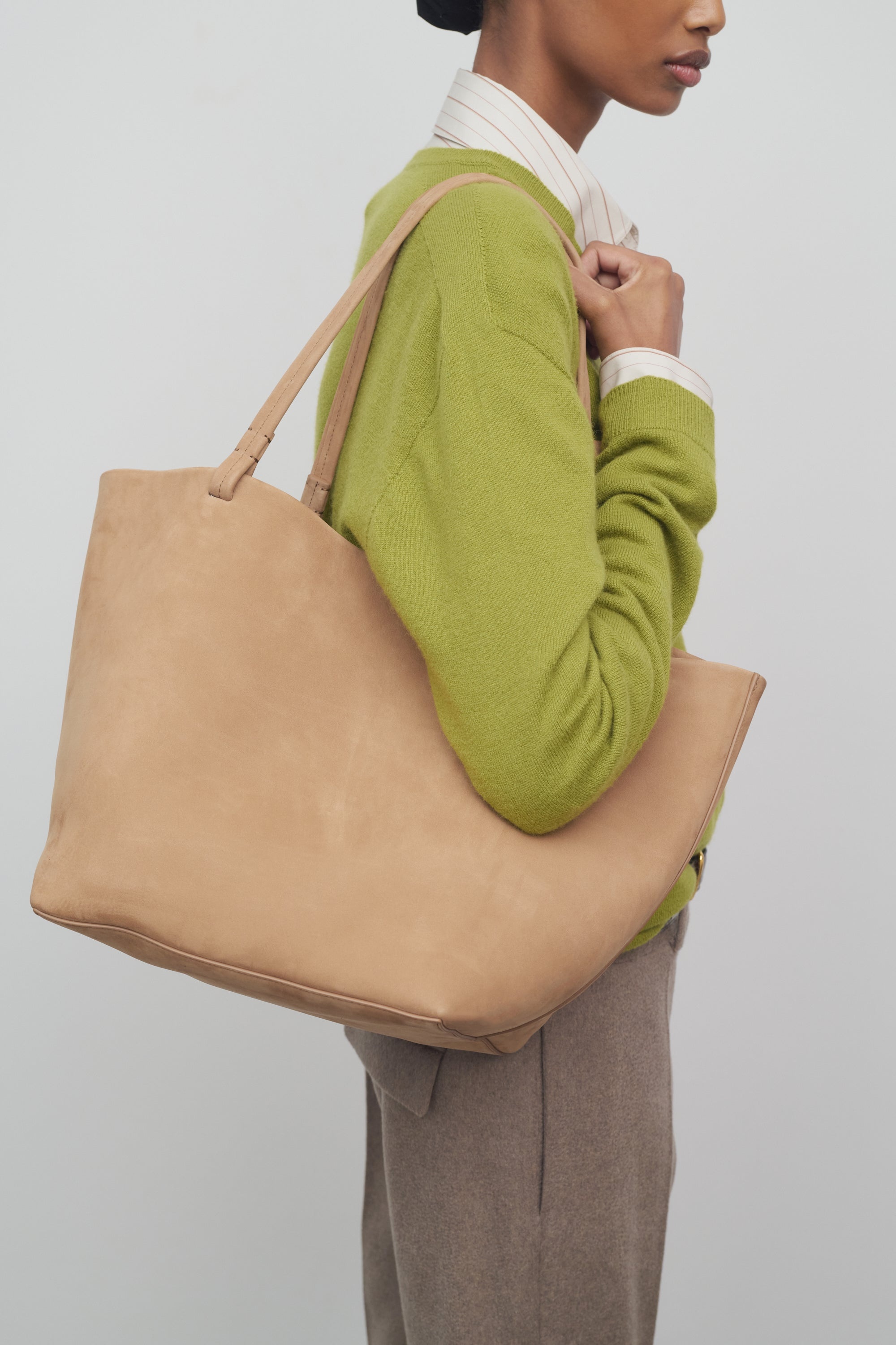 Park Tote Three in Nubuck - 4