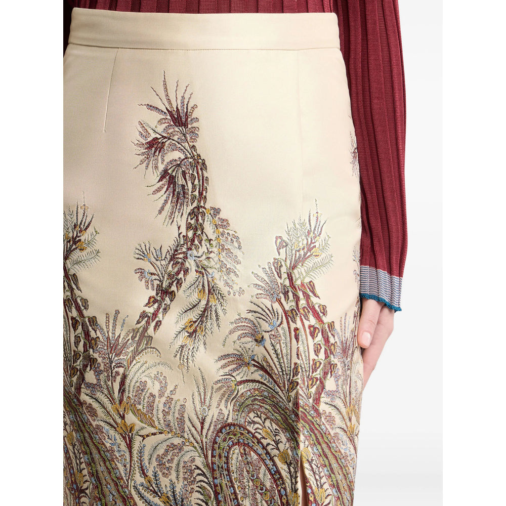 Etro Neutrals Skirts - A-Line Skirts Women - 3