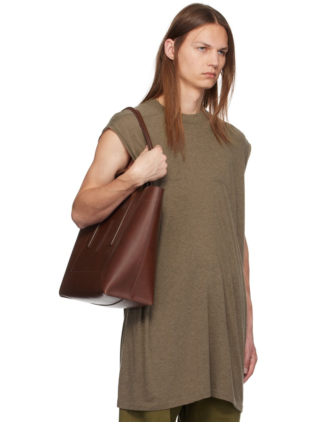 Brown Porterville Rainino Splintered T-Shirt - 2