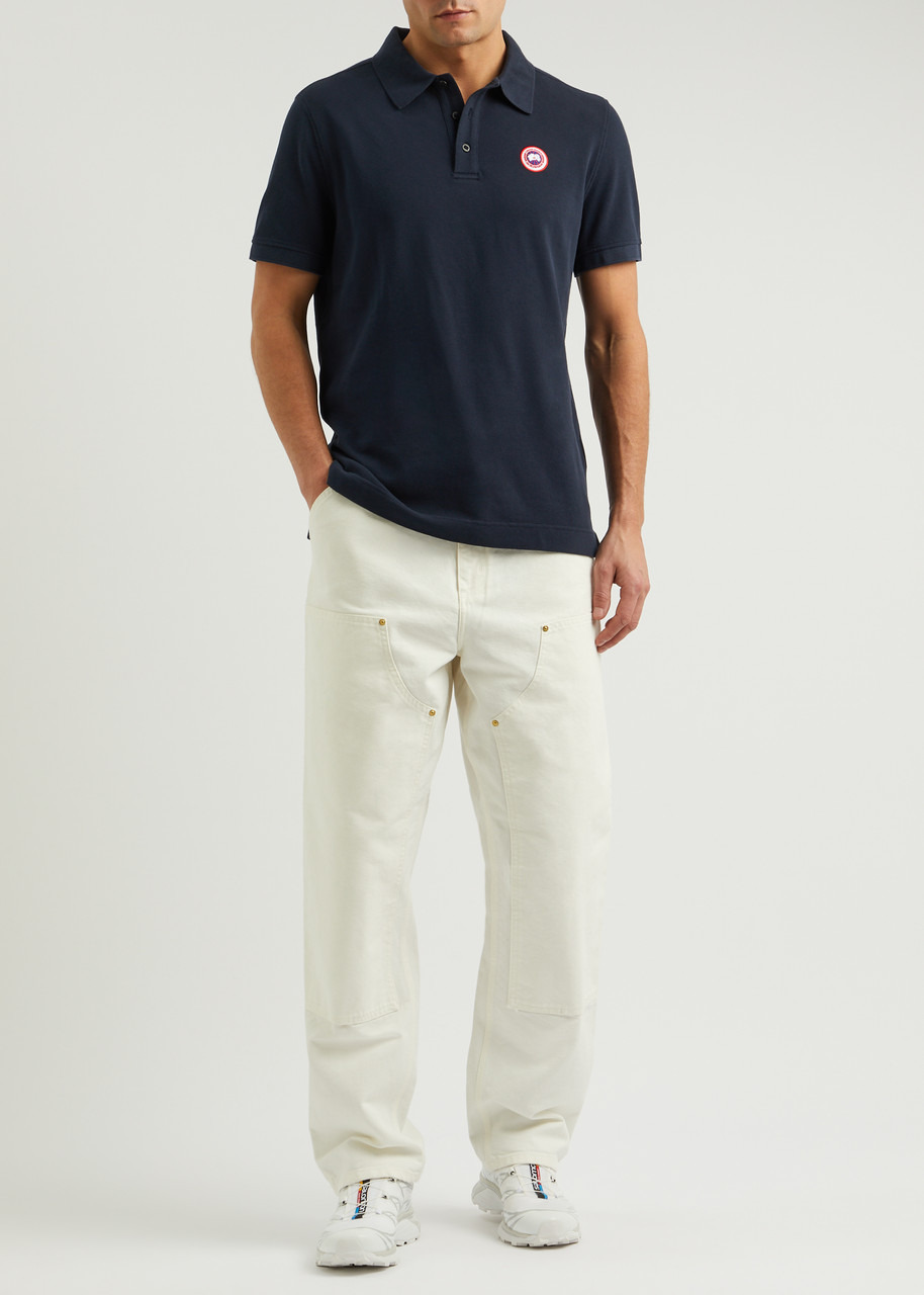 Beckley logo piqué cotton polo shirt - 4