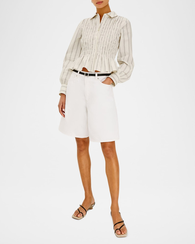 Rails Bradshaw Smocked Long-Sleeve Shirt outlook