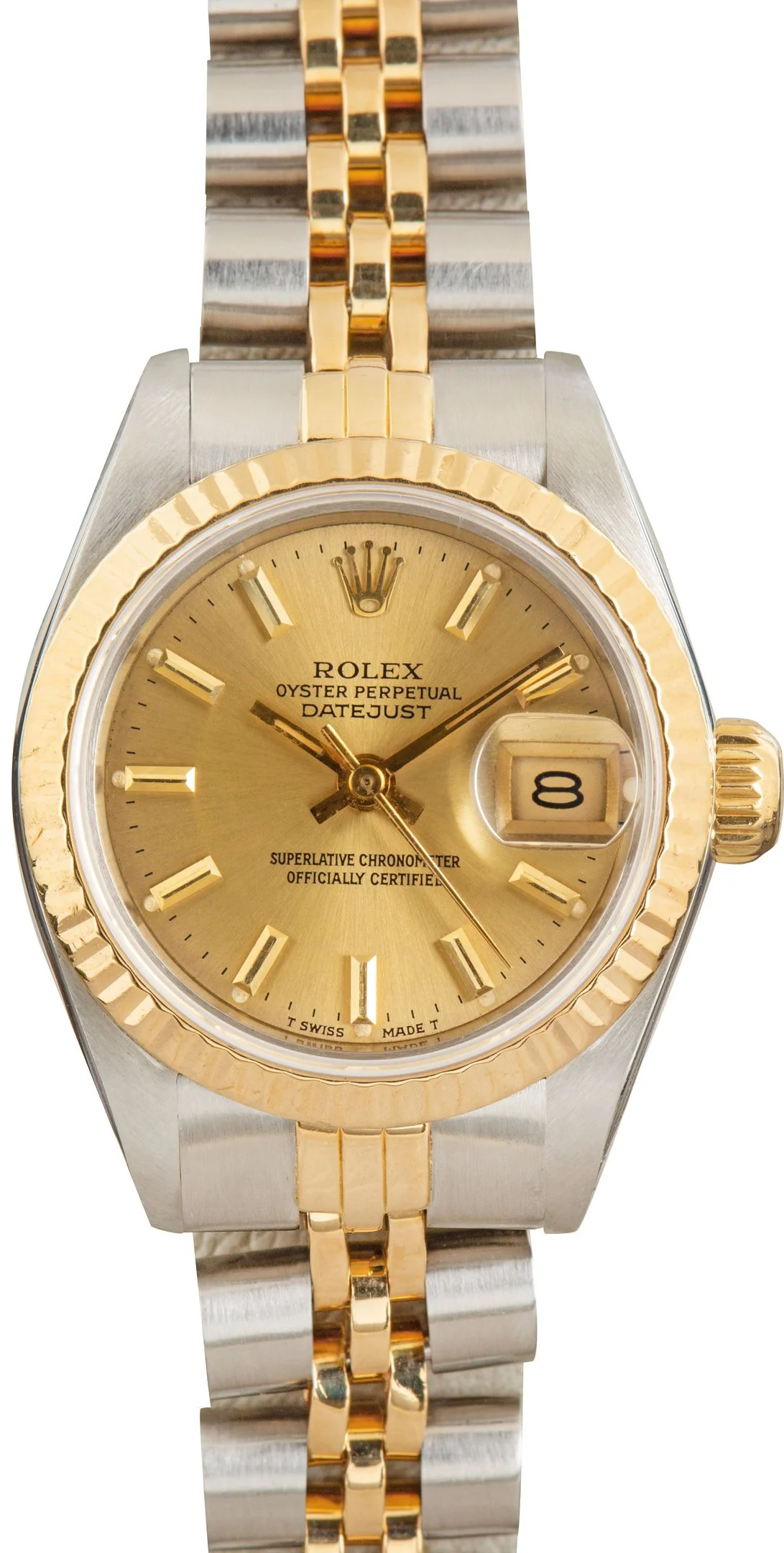 Rolex Datejust Two Tone 69173 Champagne Dial - 1