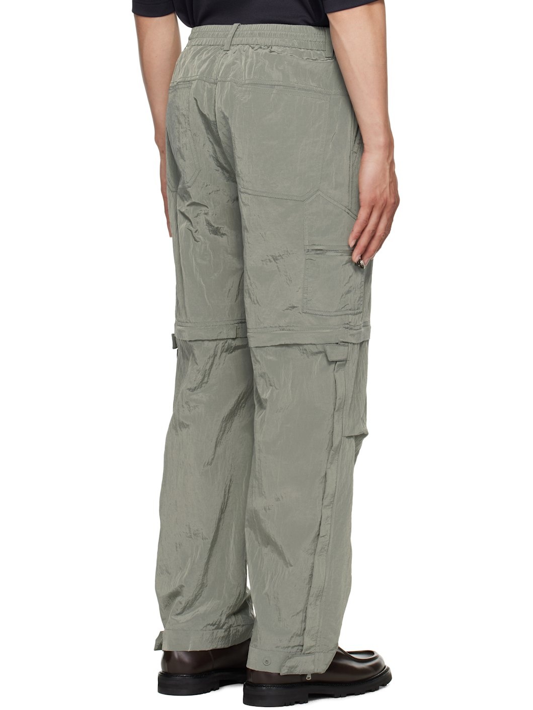 Khaki Extension Light Trousers - 3