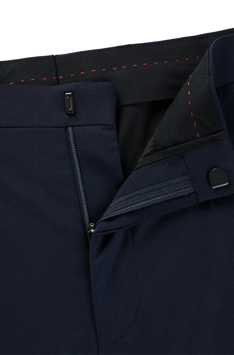 EXTRA-SLIM-FIT TROUSERS IN SUPER-FLEX FABRIC 6