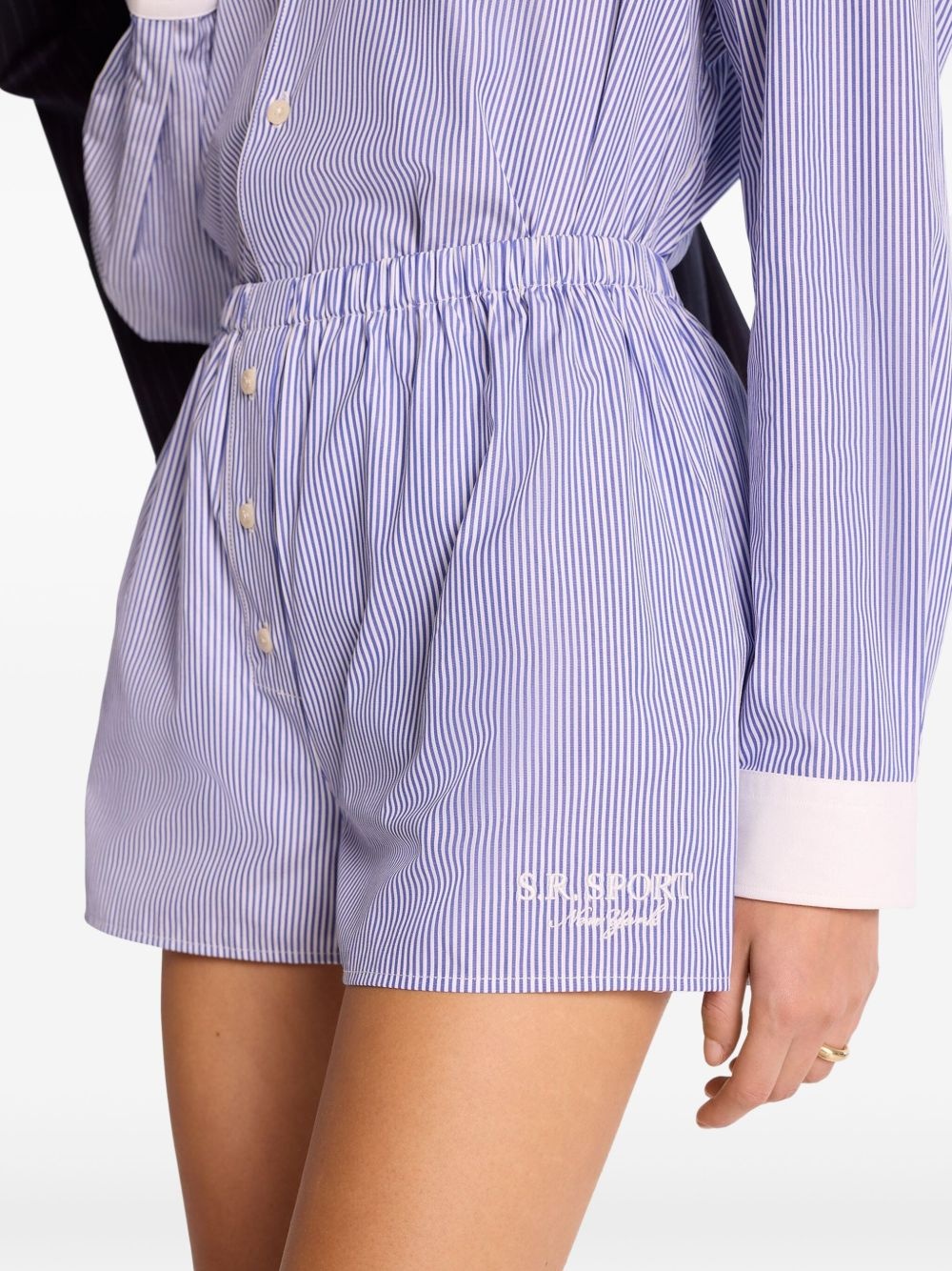 striped shorts - 4