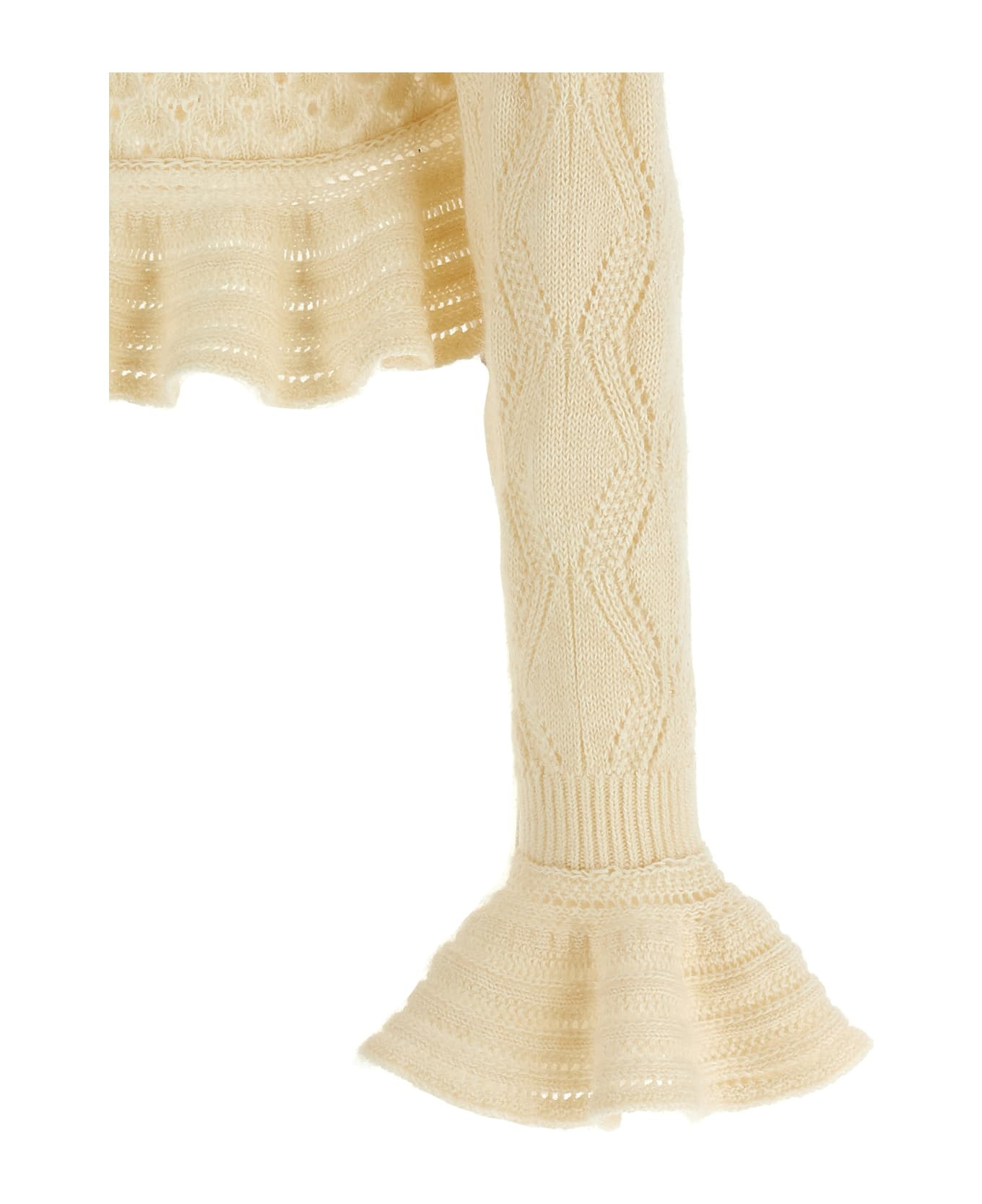Pointelle Cardigan - 4