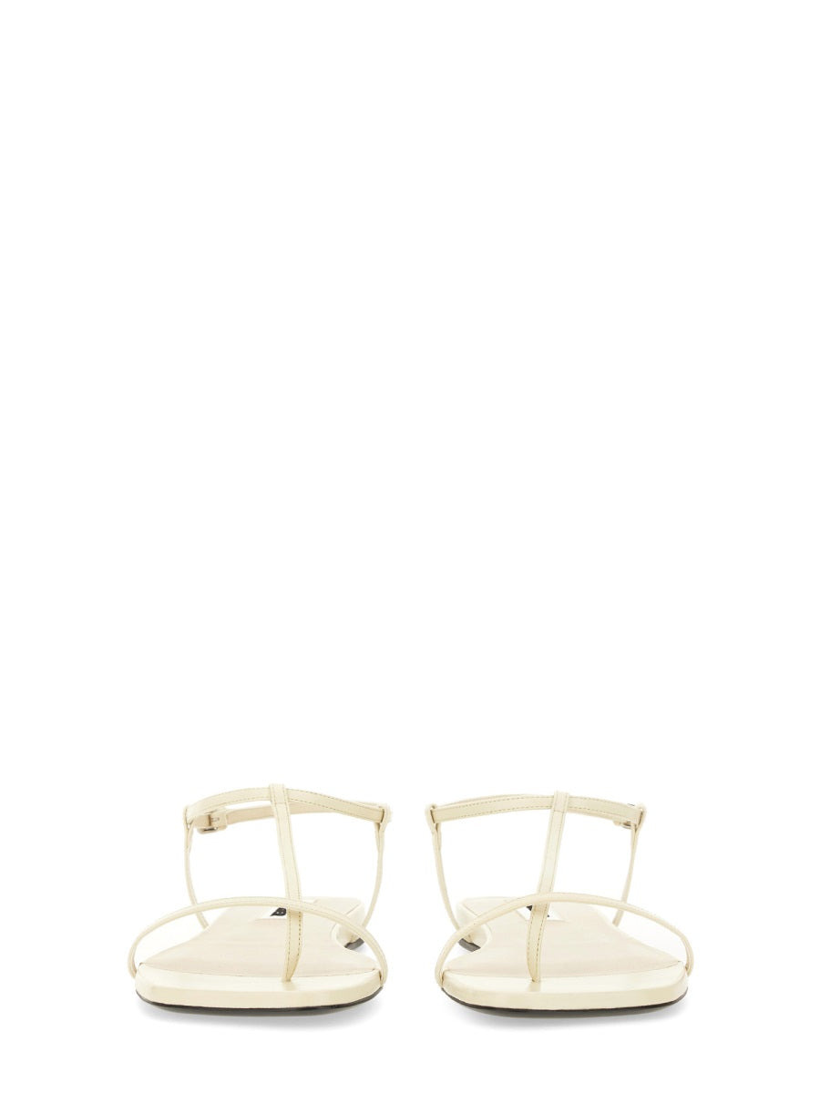 Jil Sander Women Leather Sandal - 4