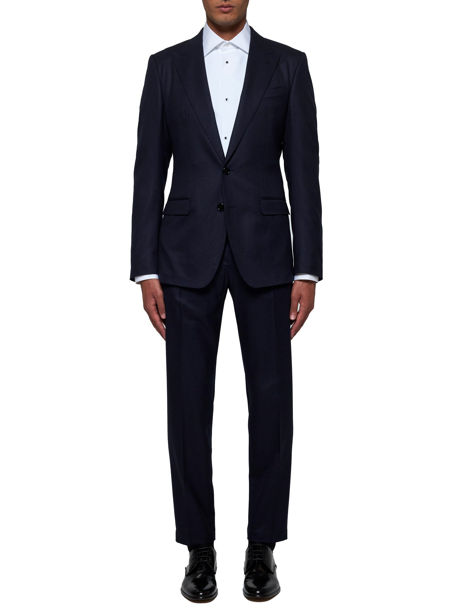 Wool single-breasted blazer - 2