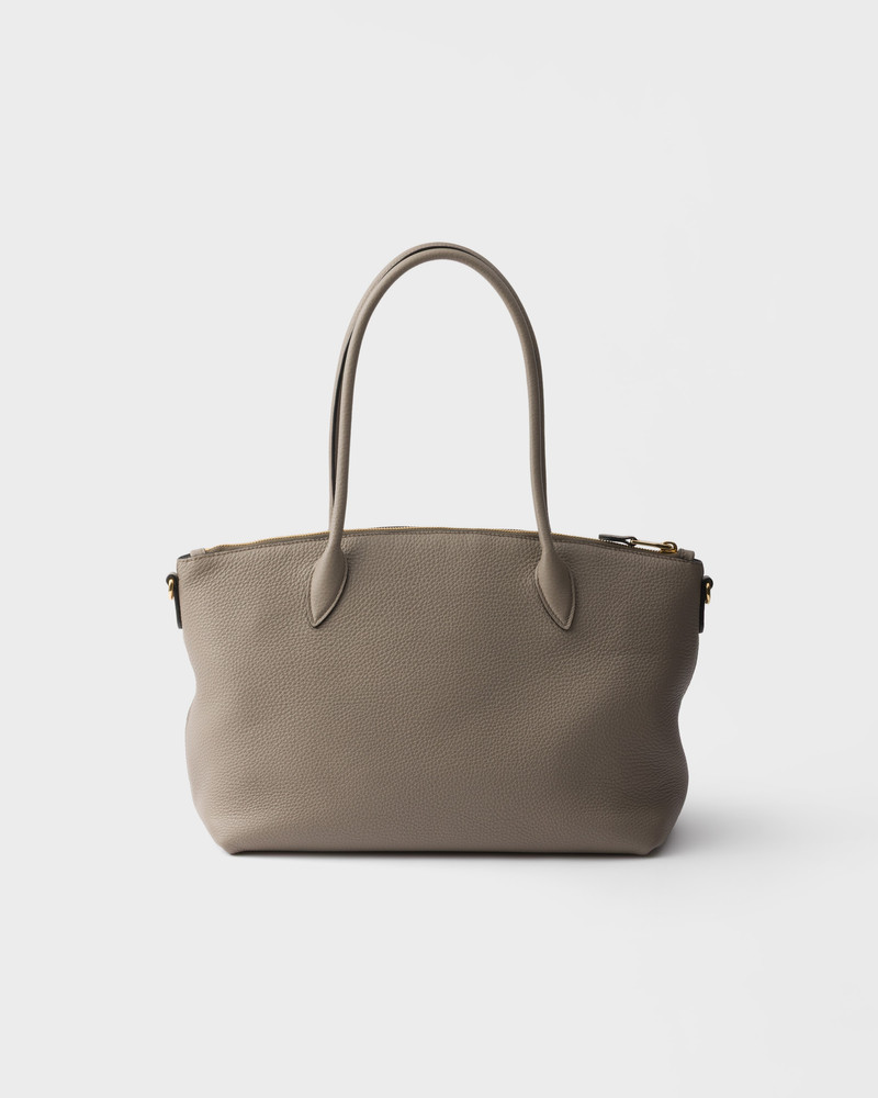 Large leather tote bag 3