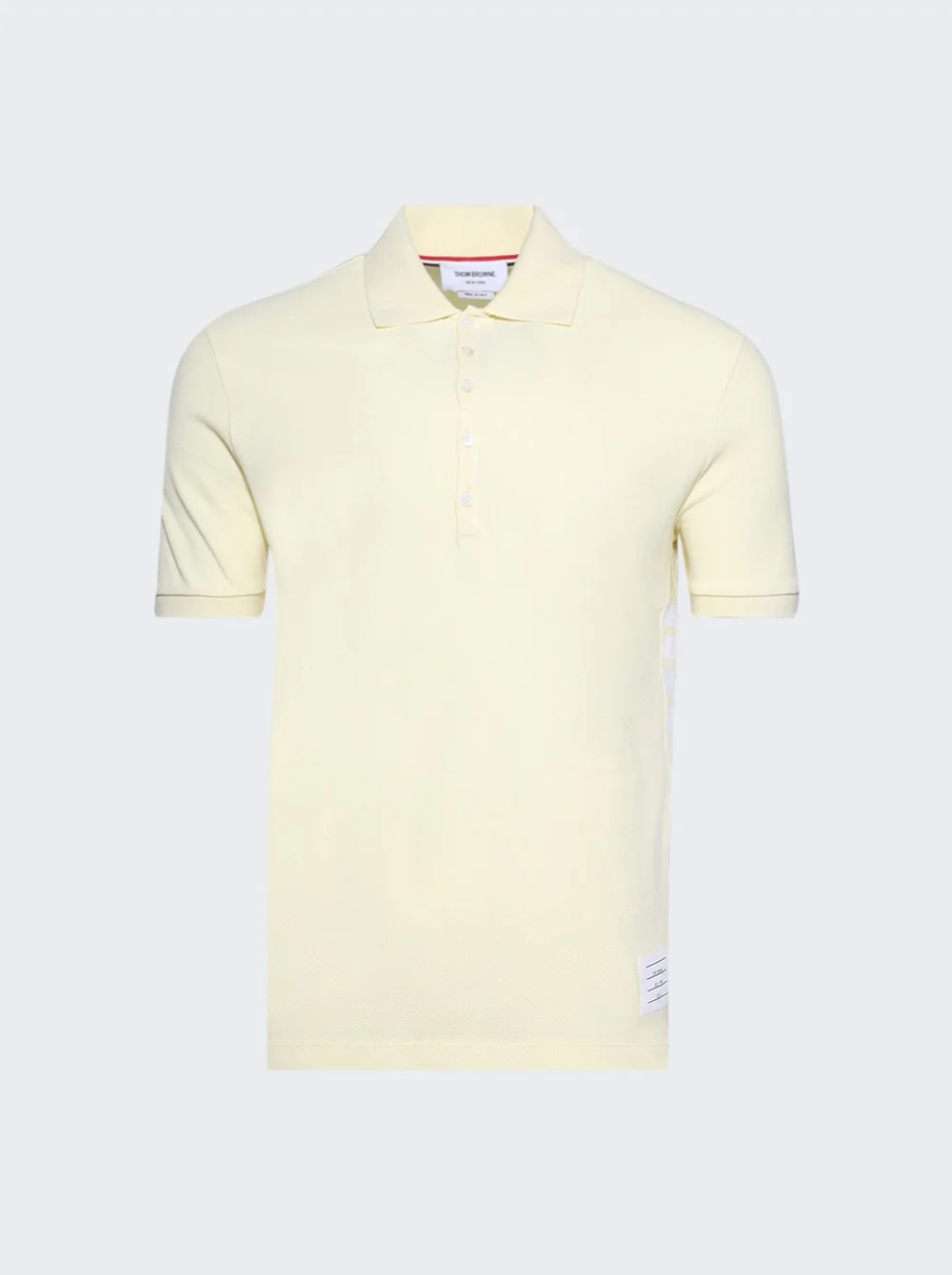 Classic Pique 4-bar Polo Yellow - 1