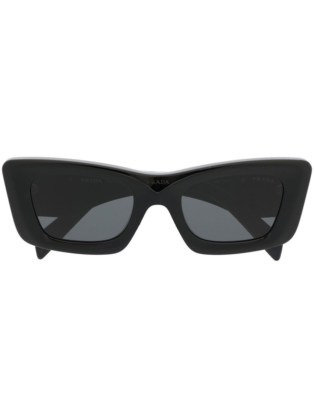 cat-eye frame tinted sunglasses - 1