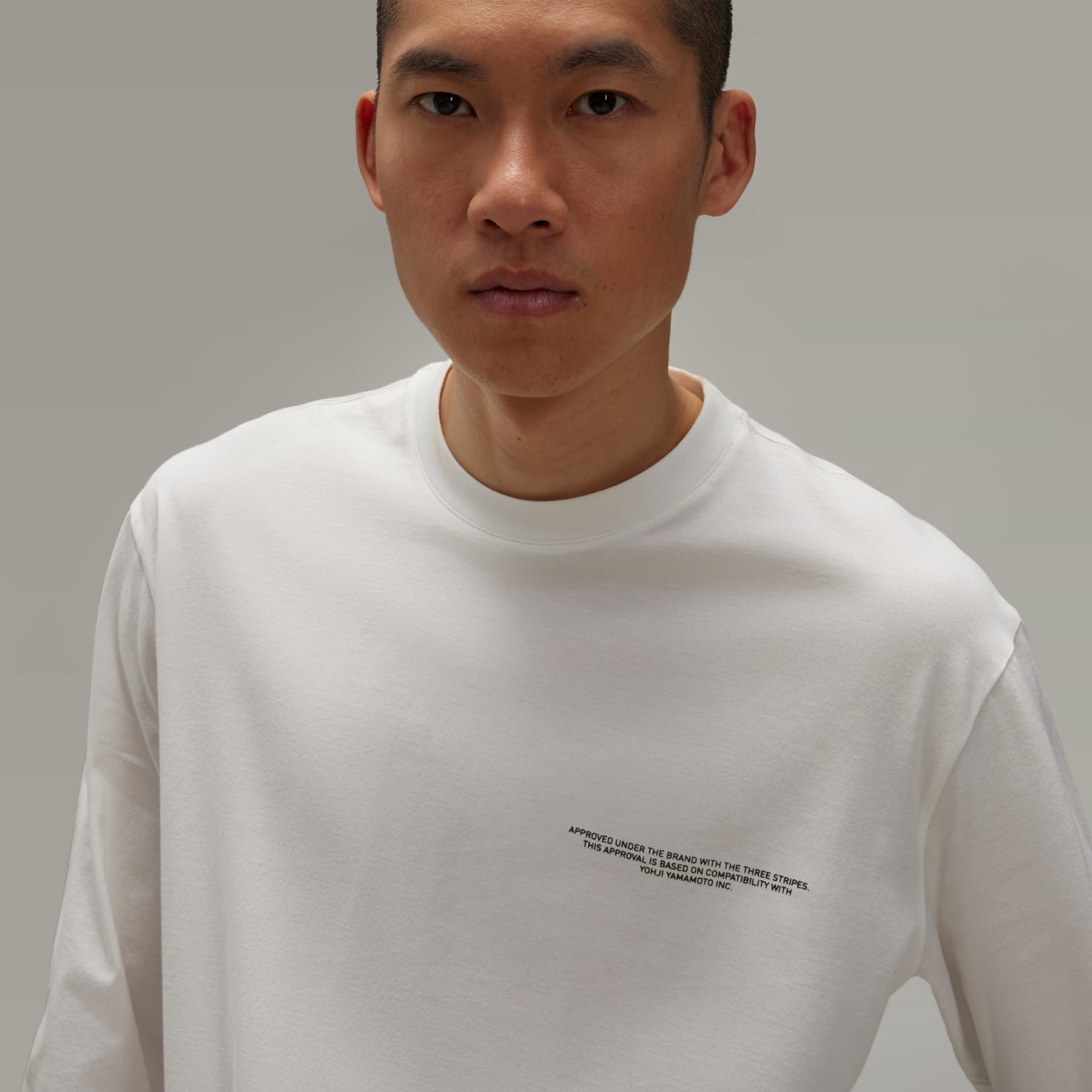 Y-3 Logo Long Sleeve Tee - 8