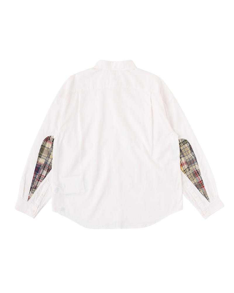 visvim ALBACORE B.D. SHIRT L/S WHITE | REVERSIBLE