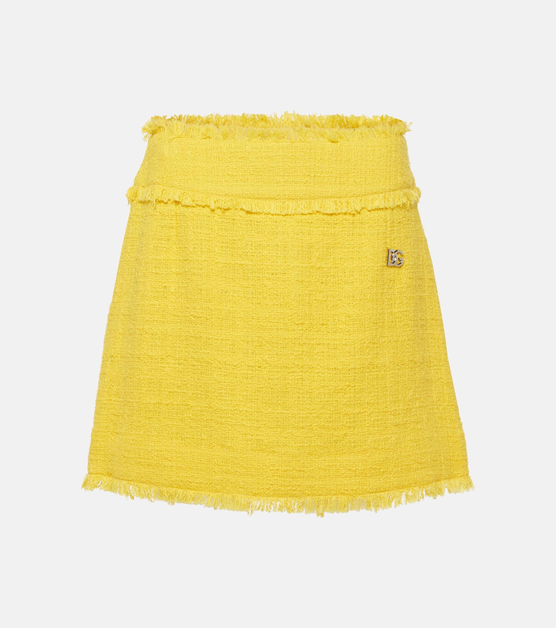 Tweed miniskirt - 1