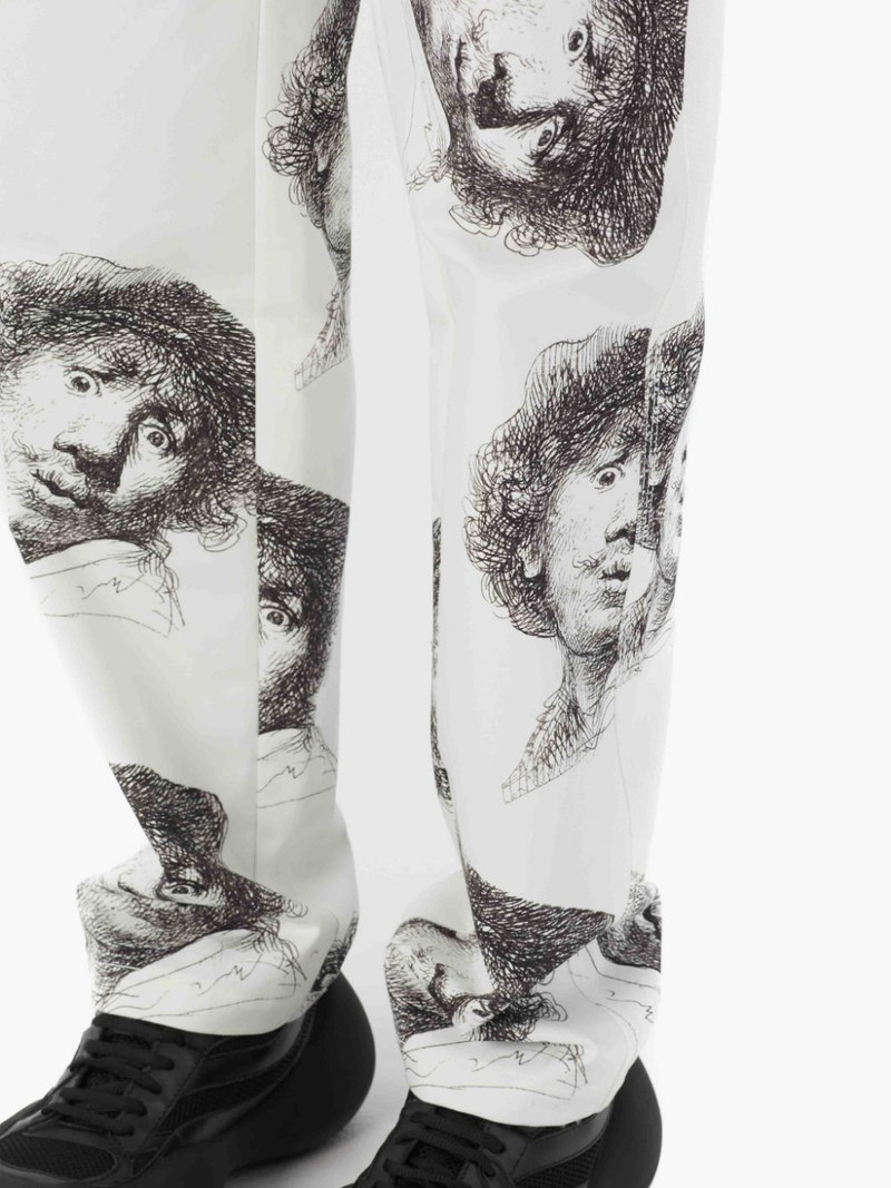 REMBRANDT ALL OVER PRINT TROUSERS 6